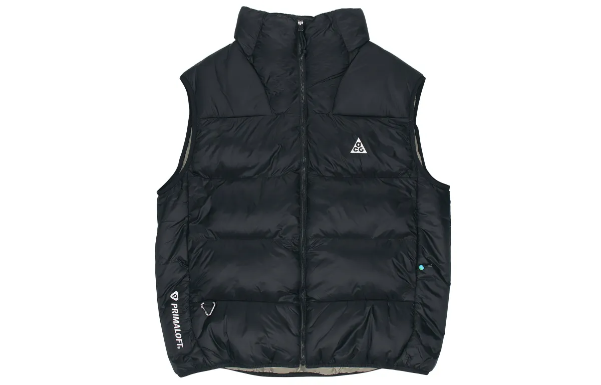 Nike ACG Vests Unisex Black Stand Collar Moderate