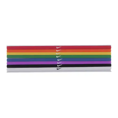 Nike Nylon Hair Bands Men's Red/Orange/Yellow/Green/Blue/Purple/Black/White