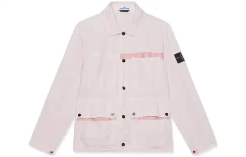 STONE ISLAND Jackets & Coats Men's Pink