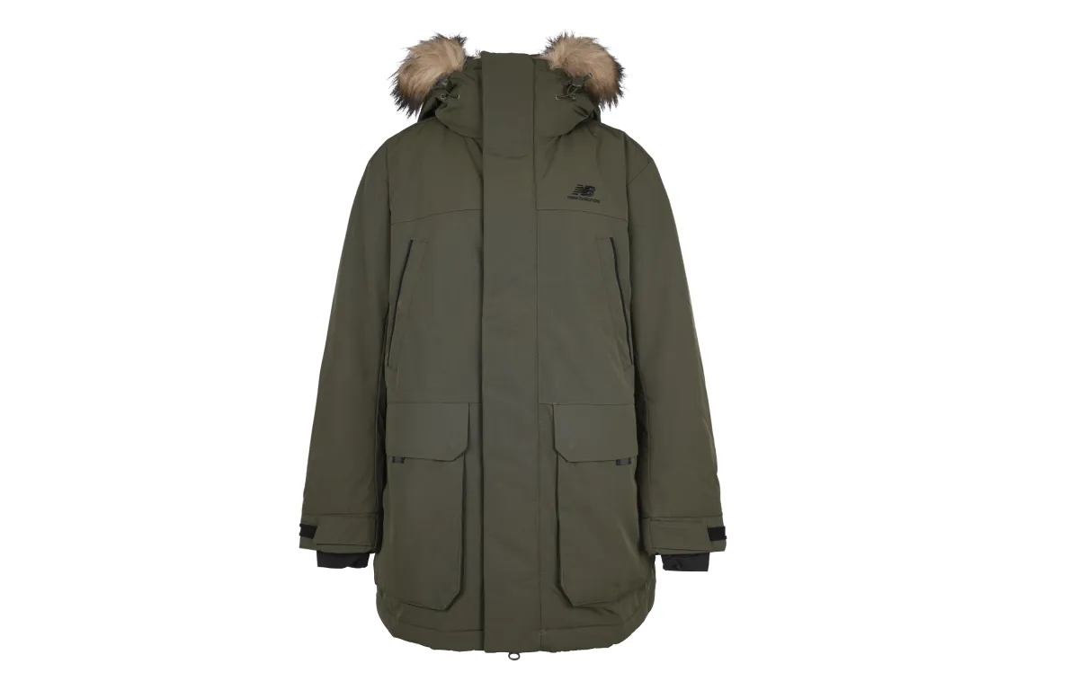 New Balance Down Jacket Winter Men's Army Green