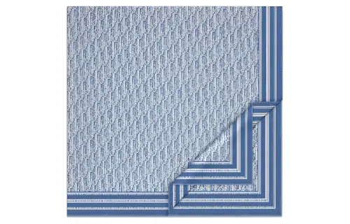 DIOR Knit Scarves Men's Blue