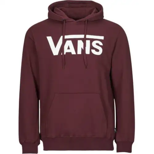 Vans Sweatshirts Men's Burgundy Hooded Moderate