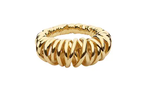 Bottega Veneta Rings Women's Gold