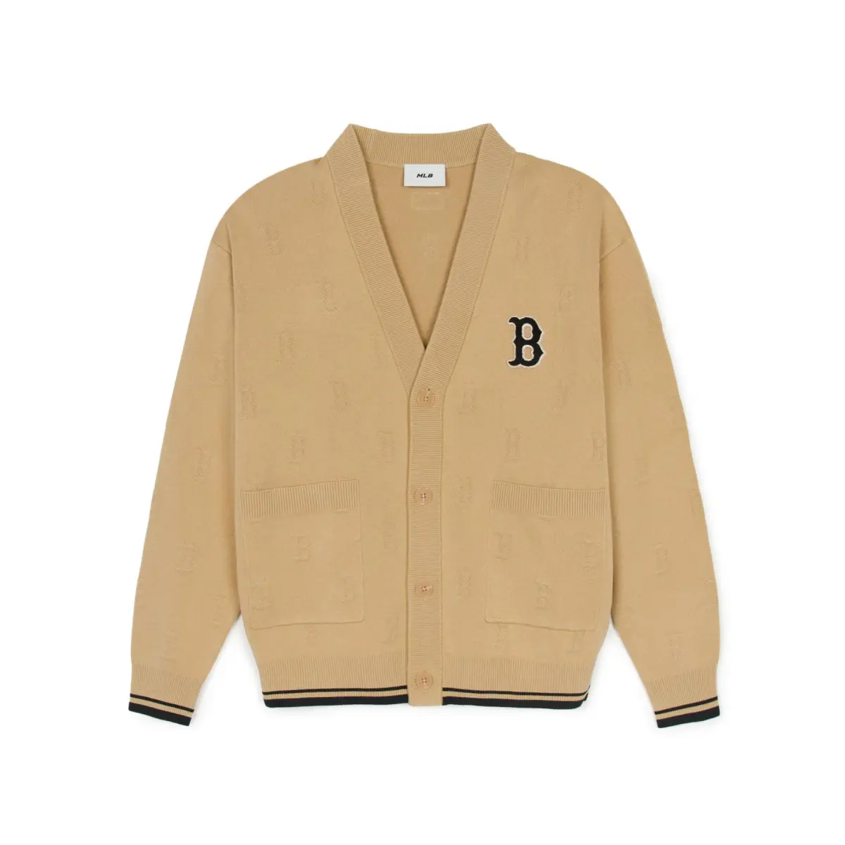 MLB Boston Red Sox Knitwear Unisex Apricot