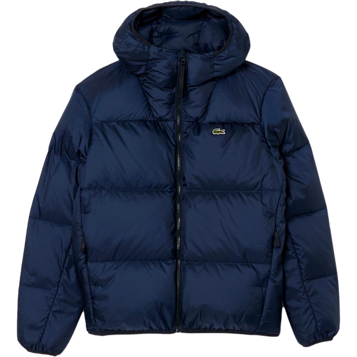 Мужской пуховик LACOSTE (синий)