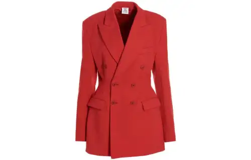 Vetements Business Suits Men's Red Moderate