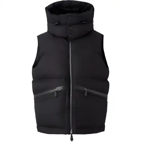 Burberry Vests Men's Black Detachable Hood Moderate Other