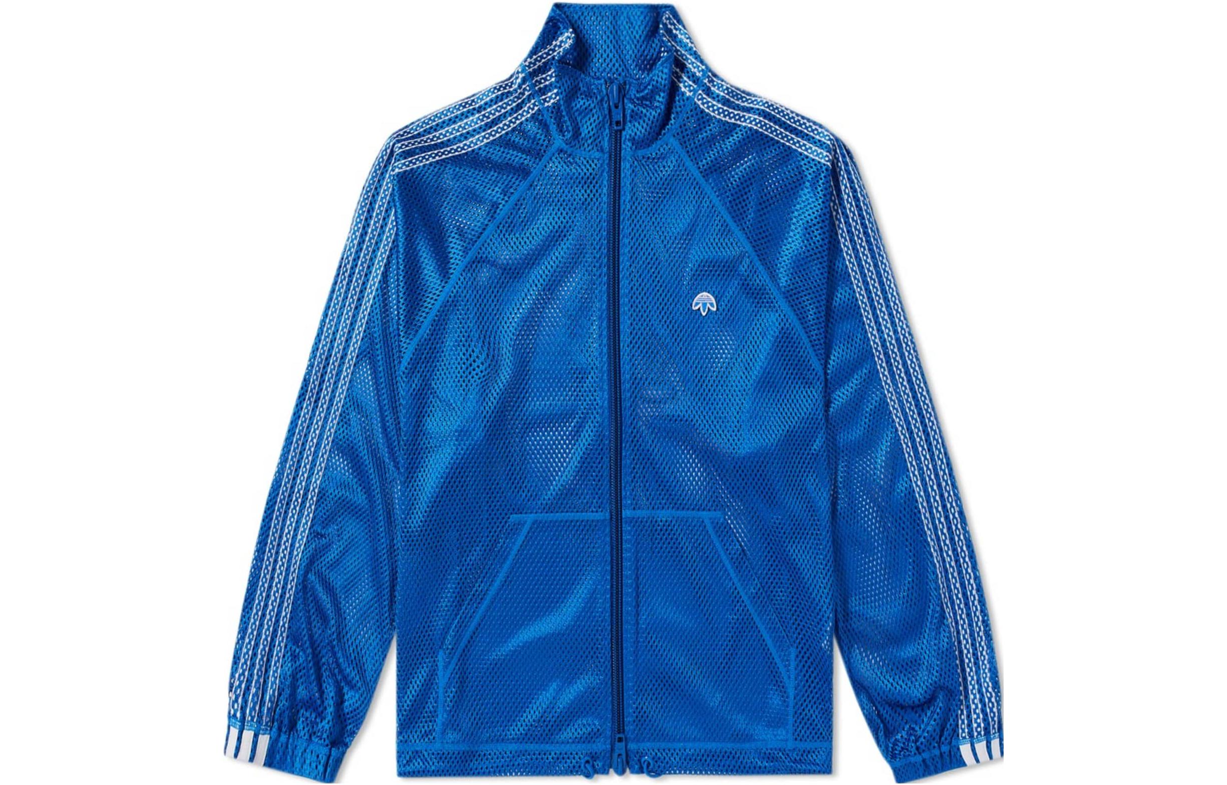 Adidas Originals X Alexander Wang Alexander Wang Collaboration Jackets Men's Blue Stand Collar Moderate Other