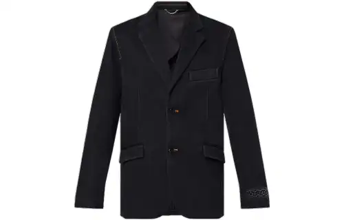 LOUIS VUITTON Denim Jacket Men's Black