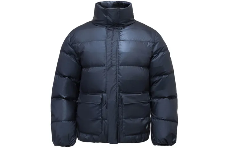 Li Ning Down Jacket Men's Dark Marine Blue