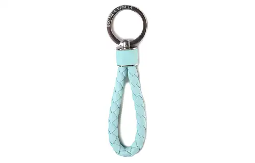 Bottega Veneta Keychains Unisex Light Blue