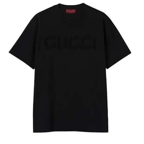 GUCCI Cotton Jersey T shirt With Embroidery