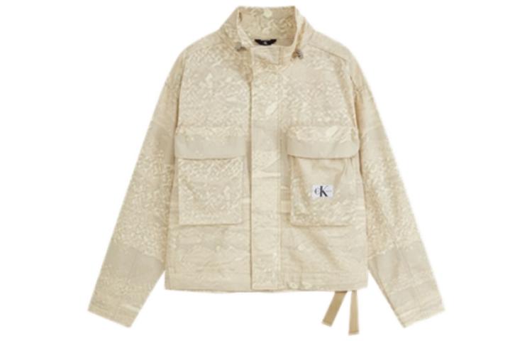 Мужские куртка Calvin Klein Logo Jacket (светло-какие)