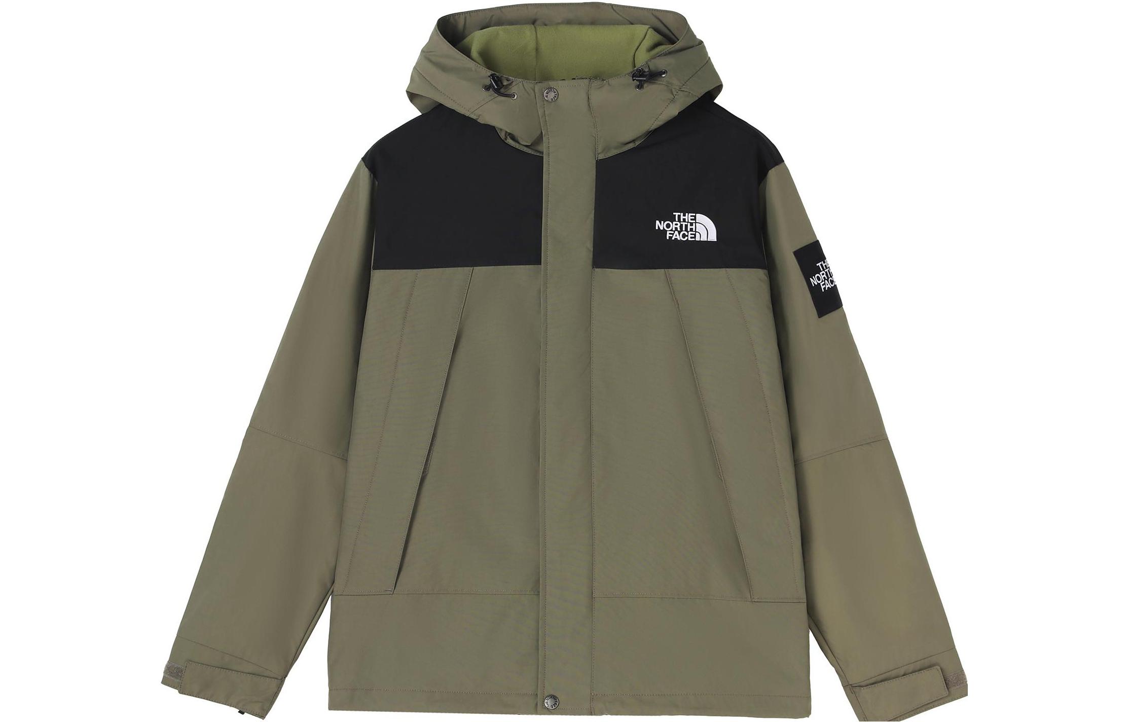 Куртка The North Face (серо-зеленая)