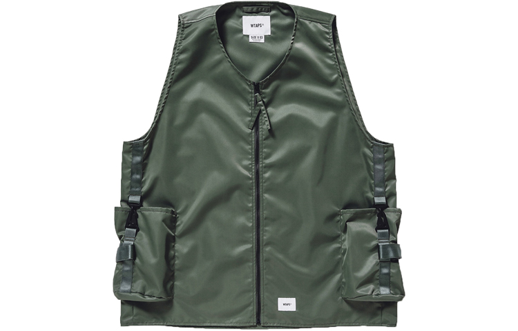 Мужской жилет WTAPS WTAPS TWILL (черный)