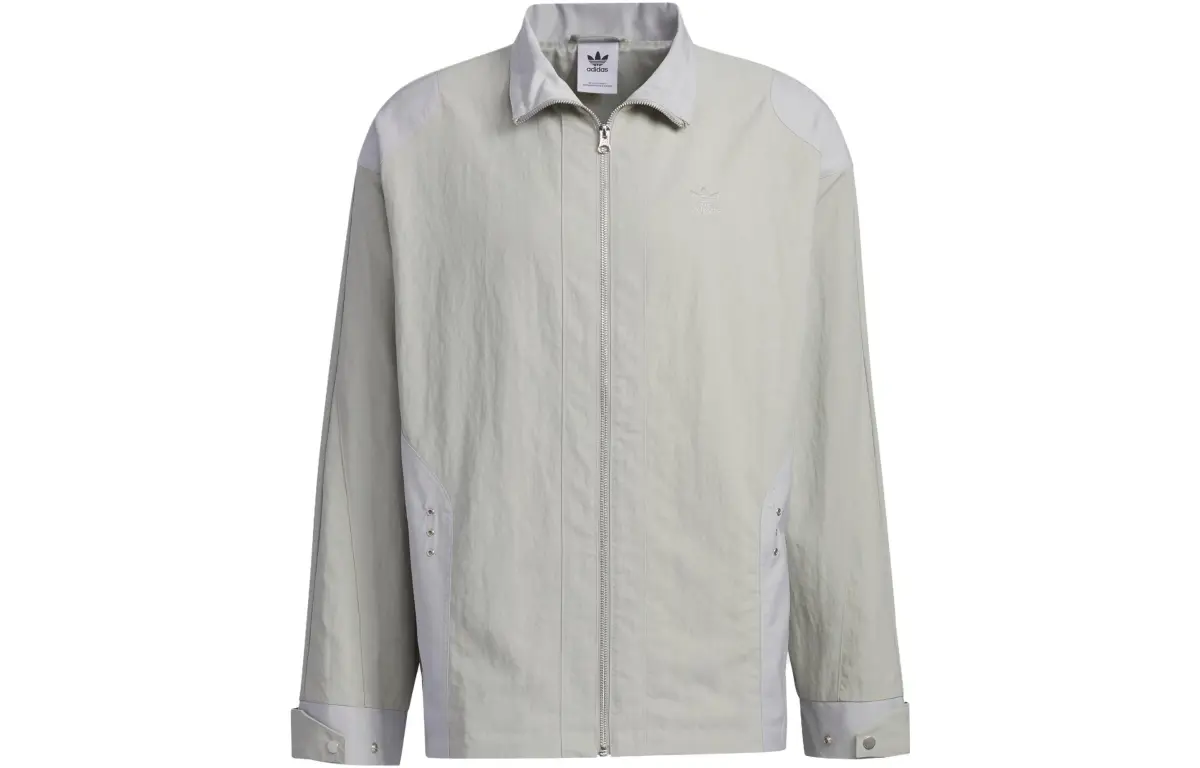Adidas Originals Jacket Men's Light Gray