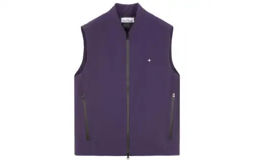 STONE ISLAND Vest Unisex Ink Blue