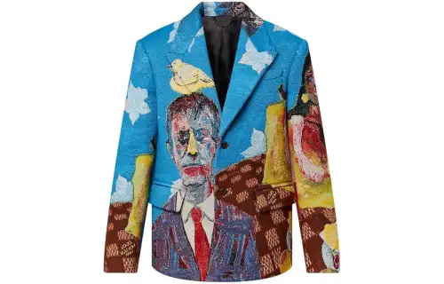 LOUIS VUITTON Business Suit Coat Men's Multicolor