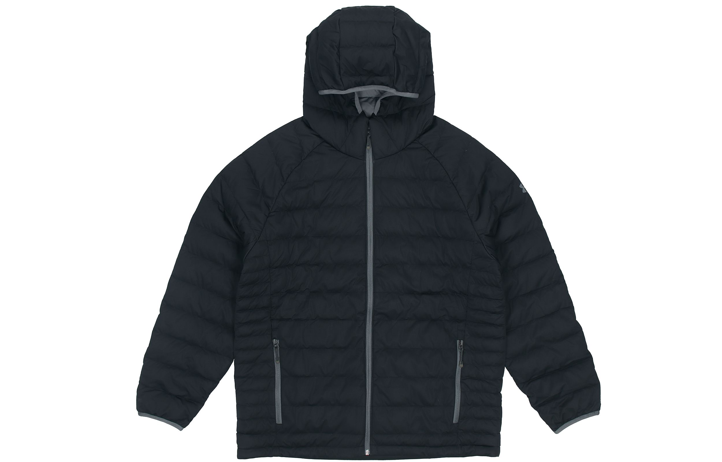 Under Armour Stretch Down Jackets Men's Black Hooded Moderate Other