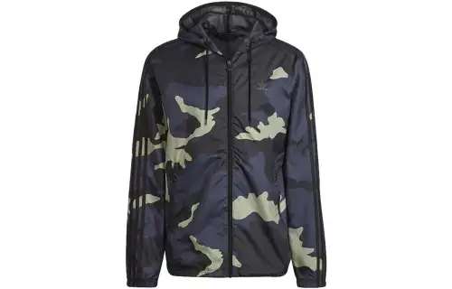 Adidas Originals Graphics Camo Jackets Men's Camouflage Hooded Moderate Other