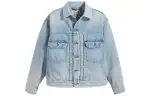 Levis Denim Jackets Men's Blue Lapel Moderate Other