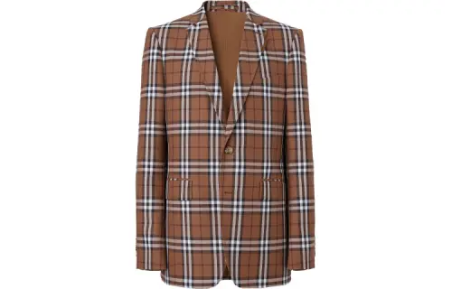 Burberry Business Suit Coat Men's Dark Birch Brown