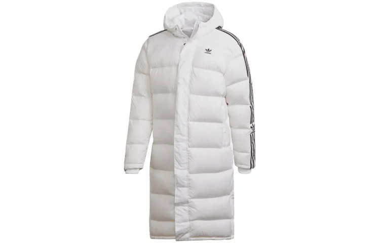 Adidas Originals LONG DOWN JACKET Down Jacket Winter Men's White