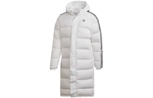 Adidas Originals LONG DOWN JACKET Down Jacket Winter Men's White