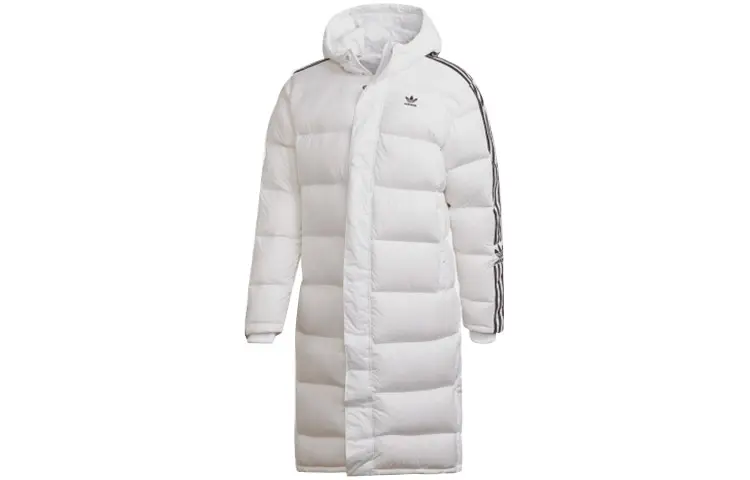 Adidas Originals LONG DOWN JACKET Down Jacket Winter Men's White