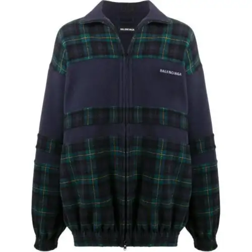Balenciaga Jackets Men's Multicolor Lapel Moderate