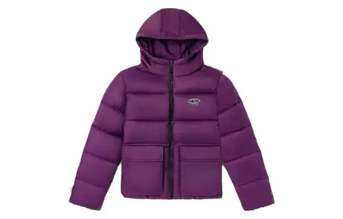 Vans Puffer Jacket Unisex Purple