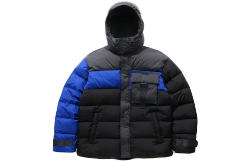 Adidas Originals Down Jackets Men's Hooded Moderate Quilted Down Jacket