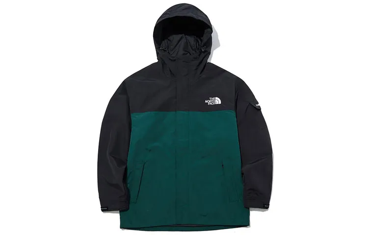 THE NORTH FACE Waterproof And Breathable Windbreaker Jacket Unisex Green