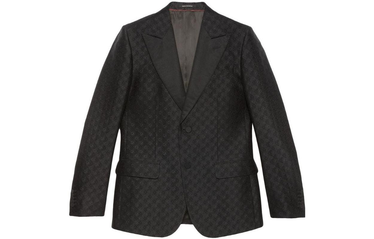 GUCCI FW22 Business Suit Coat Men's Black