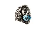 GUCCI Vintage Web Metal Rings Unisex Silver