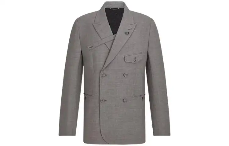 DIOR Business Suit Coat Men's Gray