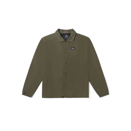 Vans Torrey Jackets Men's Green Lapel Moderate