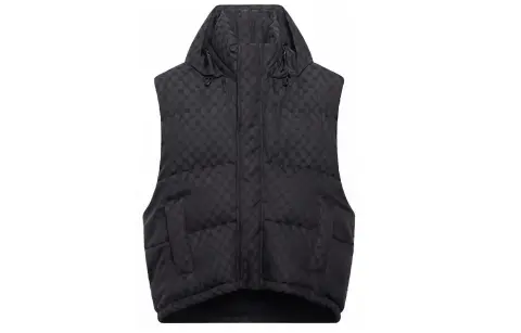 GUCCI X Balenciaga Women'ss The Hacker Project Hacker Cocoon Puffer Gilet Vest