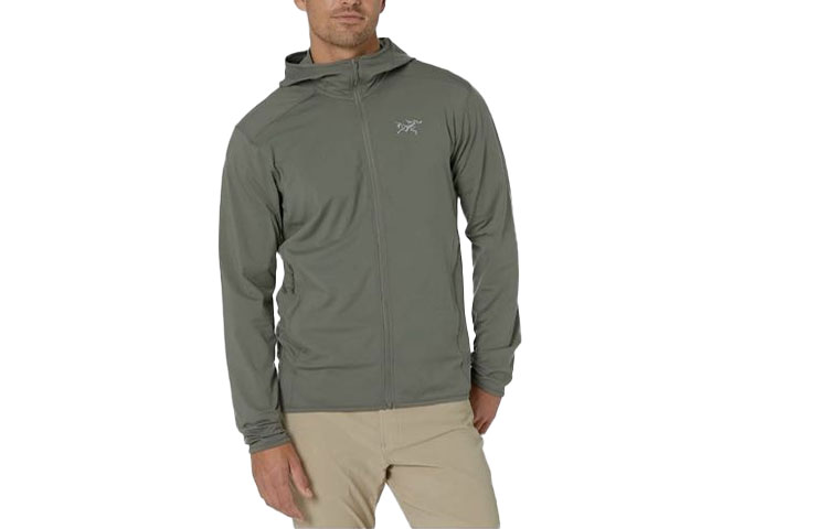 Мужская куртка Arcteryx KYANITE LT hoody (серая)