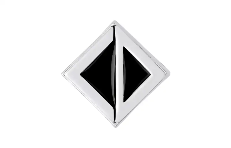 DIOR Stud Earrings Men's Black