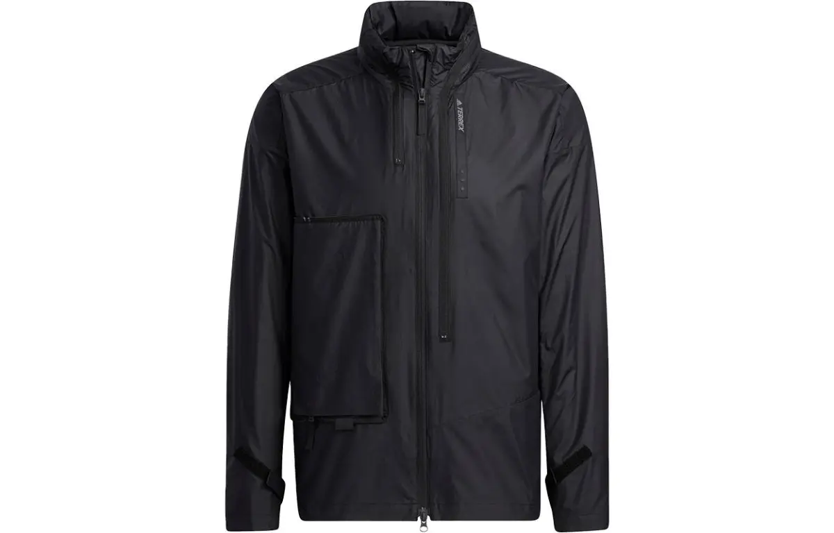 Adidas Jackets Men's Black Hooded Moderate Other