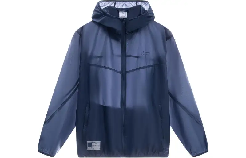 Li Ning Jacket Men's Gray Indigo