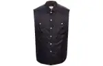 GUCCI Vests Men's Black Lapel Moderate Other