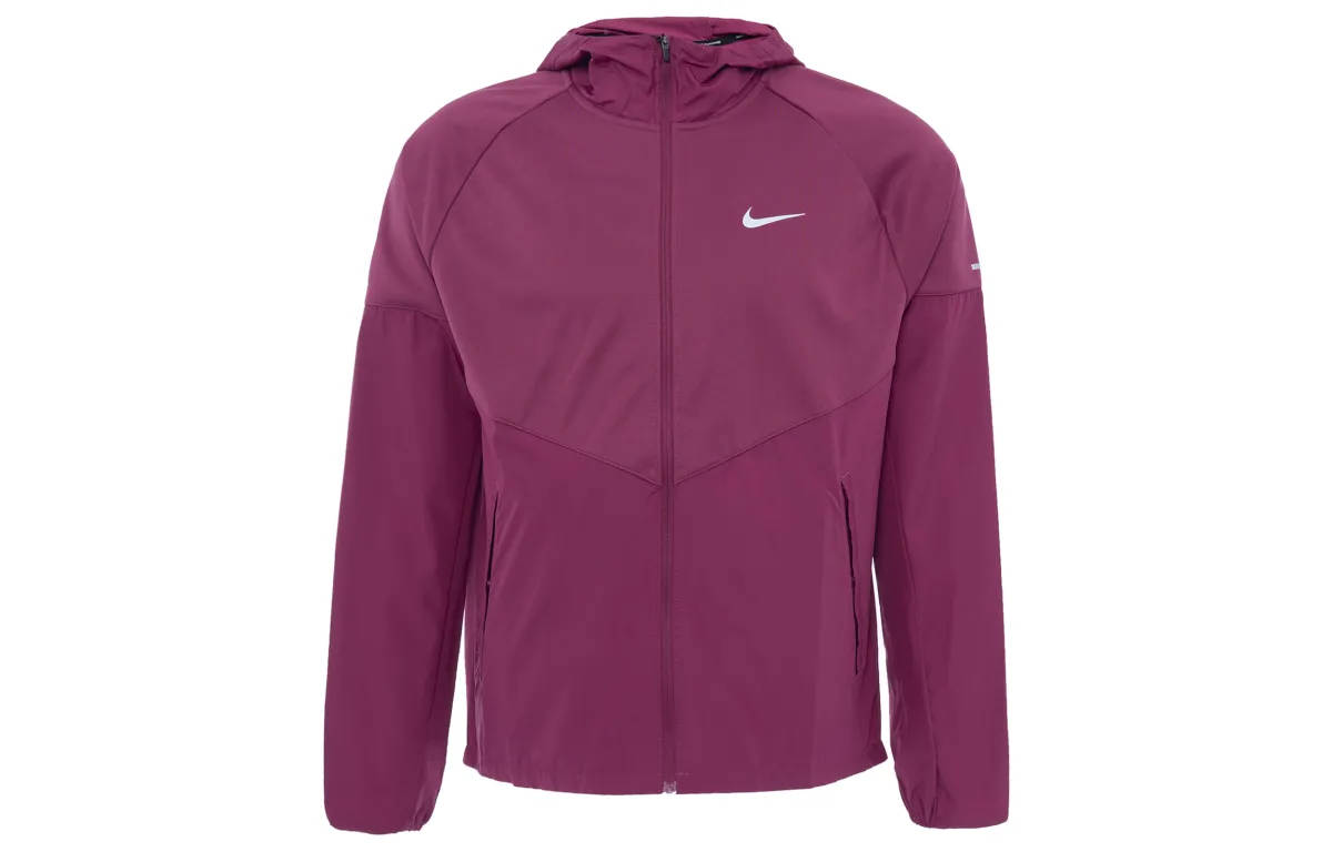 Nike Jackets Men's Red Hooded Moderate Other
