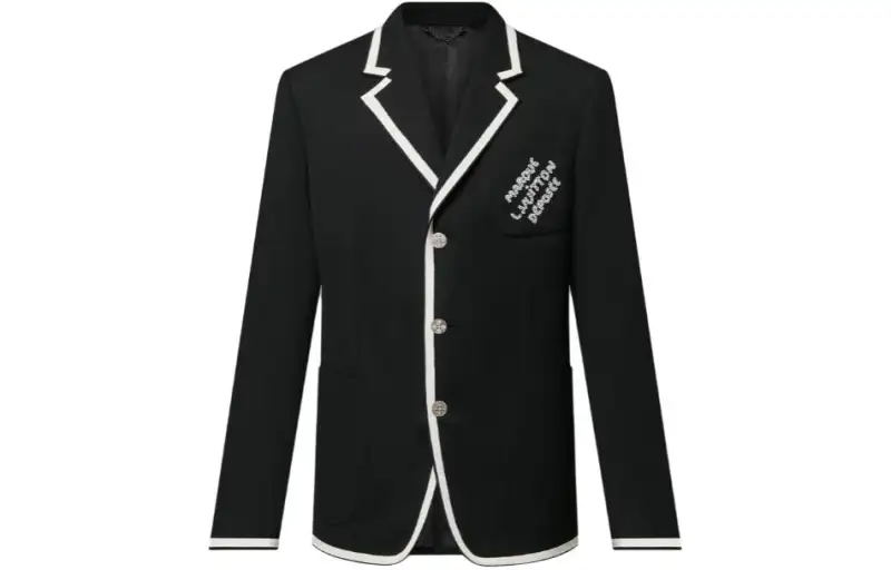 LOUIS VUITTON SS24 Business Suit Coat Men's Black