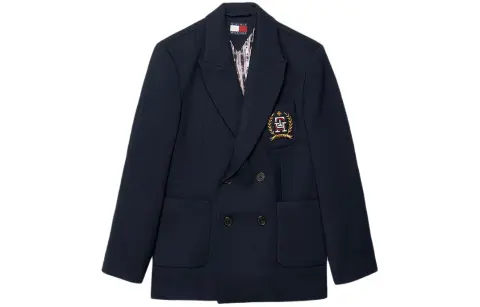 Tommy Hilfiger Business Suit Unisex Navy Blue