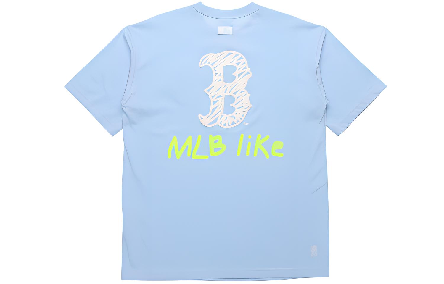Футболка MLB Boston Red Sox (голубая) — фото 2