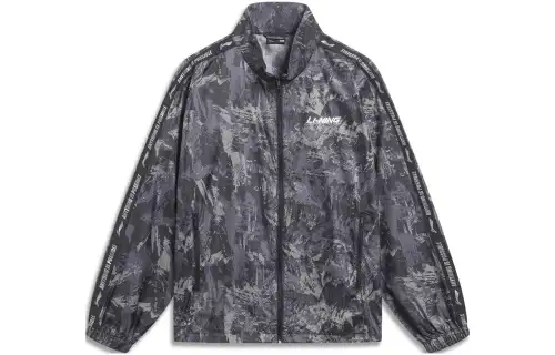 Li Ning Sports Fashion Collection Jacket Unisex All Over Print