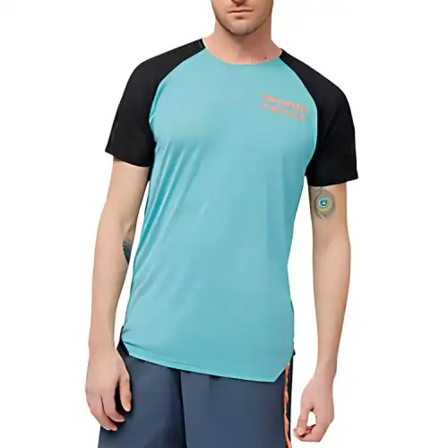 New Balance Accelerate Pacer T Shirt Men's Blue Green