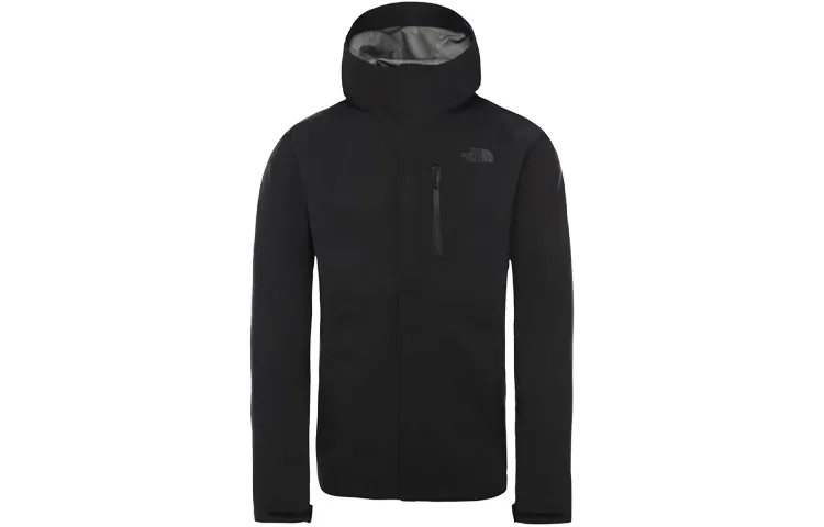 THE NORTH FACE Waterproof, Windproof, And Breathable Windbreaker Jacket Men's Black